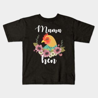 Bandana Mama Hen Chicken Mama For Christmas 2023 Kids T-Shirt